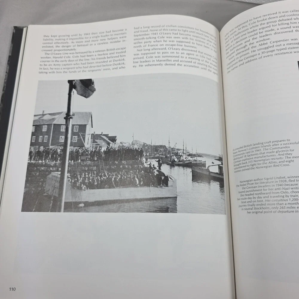 Vintage 1979 Time Life Books World War II Hardcover The Resistance